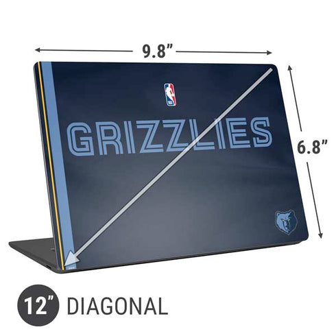 NBA Memphis Grizzlies Jersey Universal Laptop 12in (9.8 x 6.8in) Skin